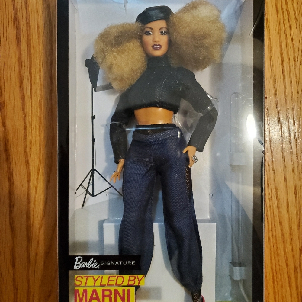 💗African American Barbie Doll by Marni Senofonte